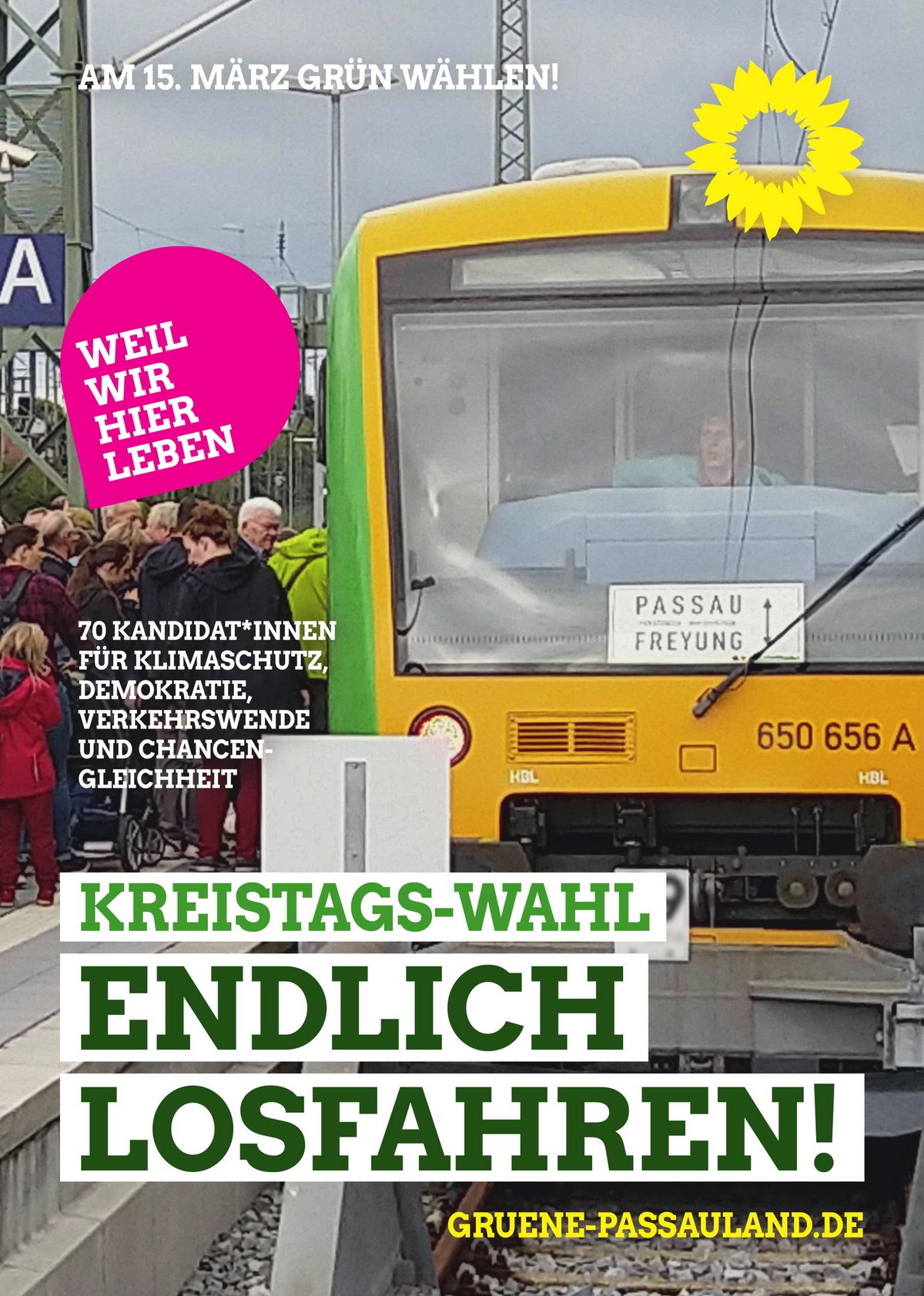 Broschüre Kreistag Bündnis 90/DIE GRÜNEN Passau-Land